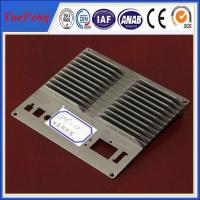 Buy cheap CNC machined die casting aluminum extrusion heat sink(radiator) profiles product