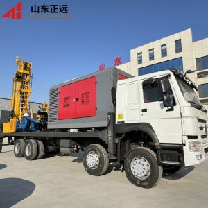 Buy cheap Highly precise and powerful multi-functional on-board water well drilling rig from wholesalers