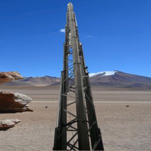 Mobile Towers 30M 11 Sections Portable Cow Cell On Wheels