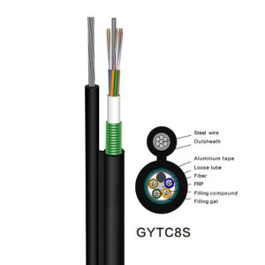 China ISO9001 GYFTC8A Figure 8 Fiber Optic Cable APL Tape on sale