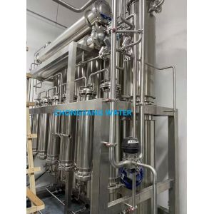 Buy cheap Steam Multi Column Distillation Plant Industrial Distilled Water Machine from wholesalers
