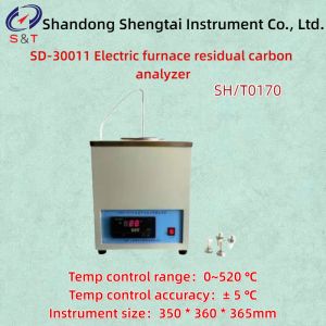 Buy cheap Digital Electric Furnace Residual Carbon Analyzer SH/T0170 Range 0~520 ℃ from wholesalers
