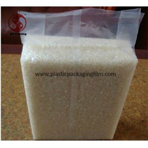 Buy cheap Waterproof Vacuum Packed Rice Brick Bags With Square Bottom Custom Printing Available from wholesalers