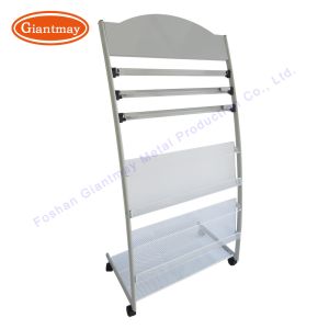 Buy cheap Journal Shelf Library Book Rack Metal Magazine Stand from wholesalers