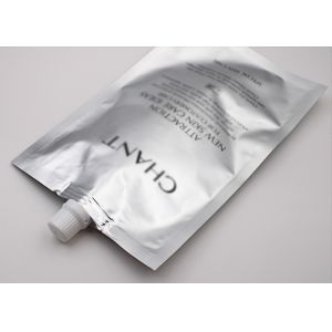 Buy cheap Aluminum Foil Plastic Pouches For Liquids Having 12mm Spout Caps In Food Grade from wholesalers