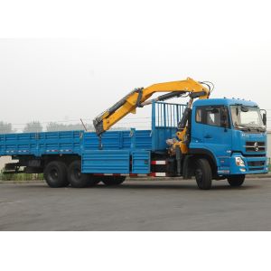 Buy cheap 12Ton Mobile 12T Knuckle Boom Truck Mounted Crane from wholesalers