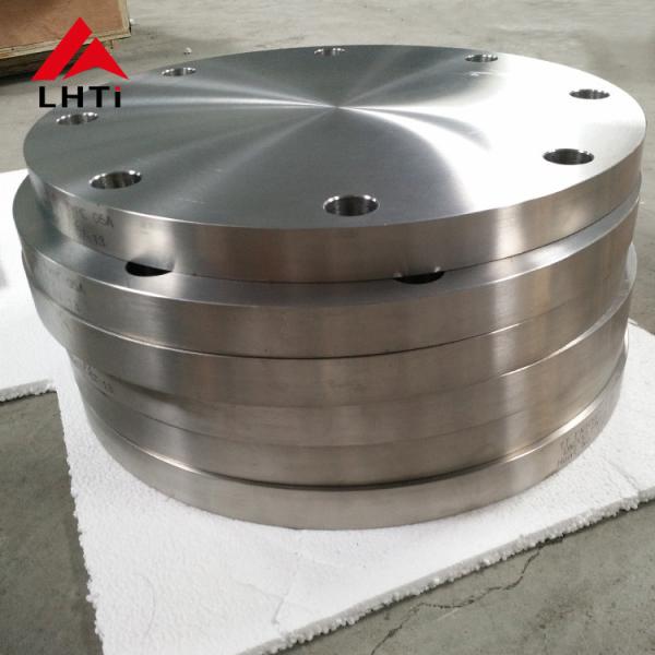 Titanium Welding Flange Polished Surface Treatment for Industrial Applications ISO Certified
