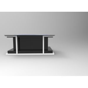 All In One Multimedia Touch Screen Computer Table For Restaurant / Coffee Shop