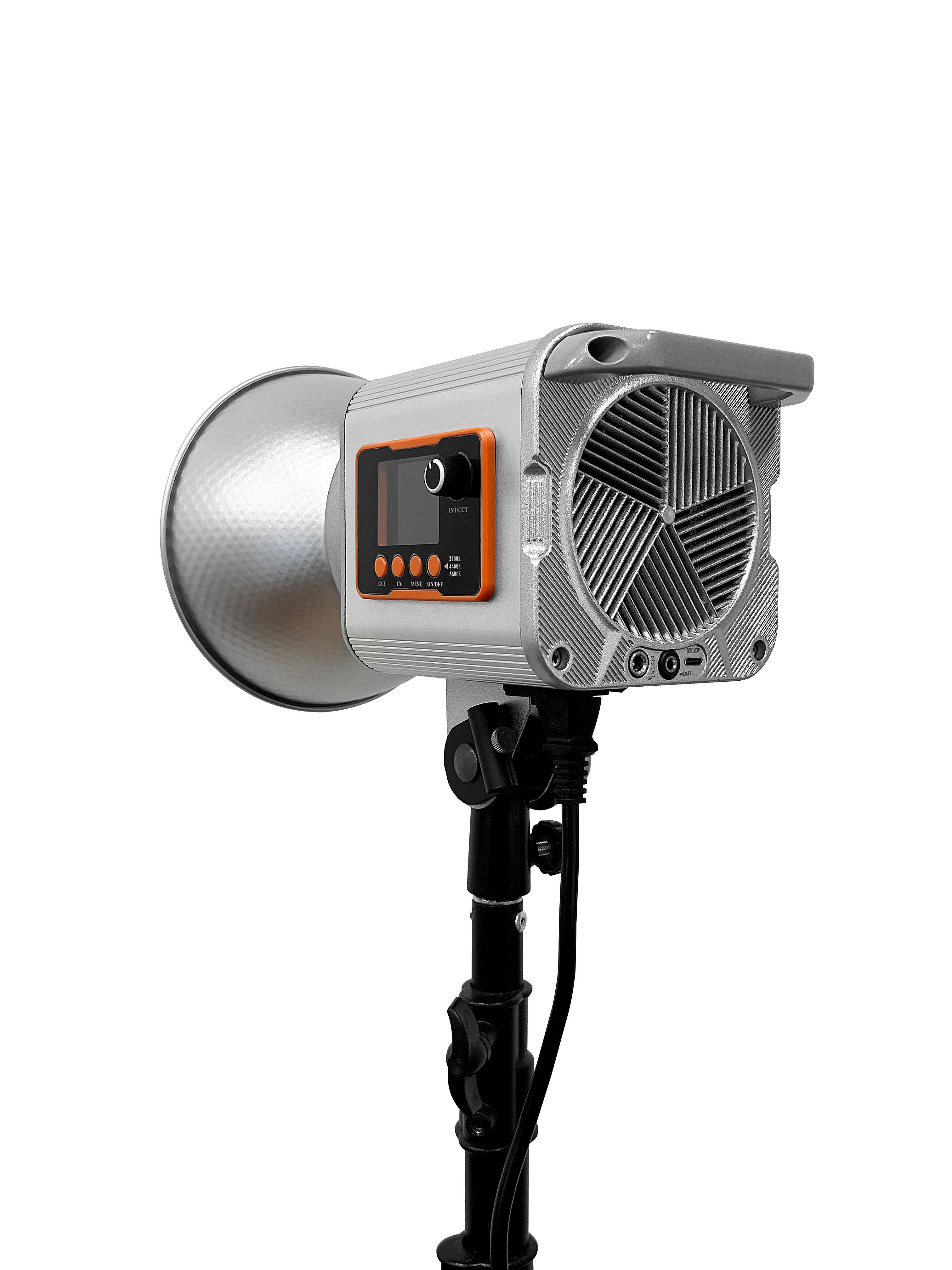 Yidoblo 200w LED Spotlight New Dual Color Temperate Protective Cover Suitable