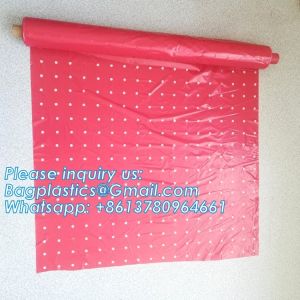 Buy cheap Pe Mulch Film With Holes For Agriculture Perforated Red Plastic Mulch For Peppers Crop Cover For Tomatoes from wholesalers