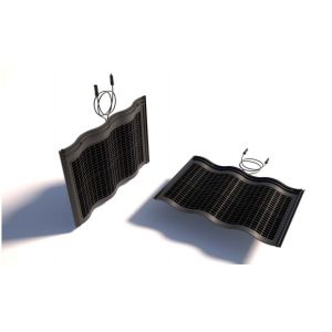 Buy cheap External Dimensions 723*500*41mm 40W BIPV Solar Panel With Front Glass 5mm Glass Backsheet from wholesalers