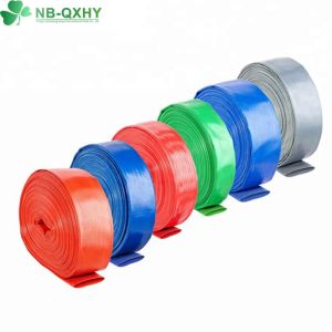 Agriculture Irrigation PVC Lay Flat Hose 4 Bar Watering with Corrosion Resistant