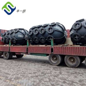 Buy cheap Marine Inflatable Floating Yokohama Pneumatic Rubber Fender With Chain Net from wholesalers