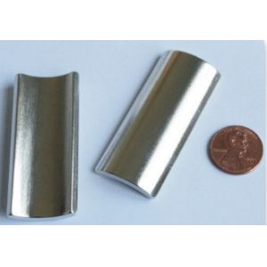 Buy cheap Silver Coating Arc Neodymium Permanent Magnets Motor Neodymium Magnet from wholesalers