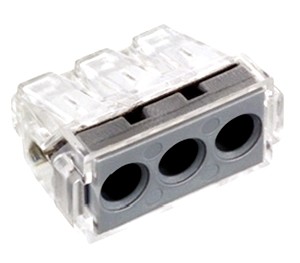 Buy cheap Lighting Connector for solid cable 3 poles easy access to installment and high security from wholesalers