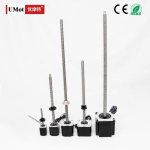 Max.Thrust 8N-980N Nema 8 11 14 17 23 Linear Actuator Stepper Motor with Lead