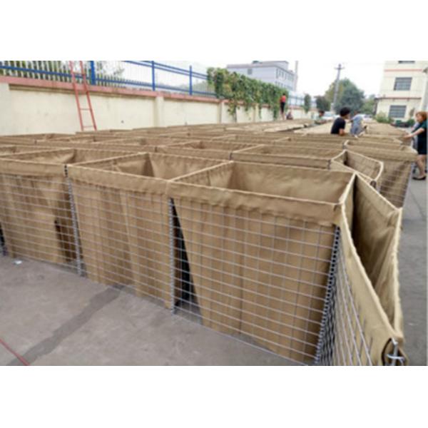 Buy cheap Welded Mesh Military Barrier Gabion Box 50-150mm Aperture from wholesalers