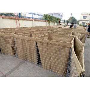 Buy cheap Welded Mesh Military Barrier Gabion Box 50-150mm Aperture from wholesalers