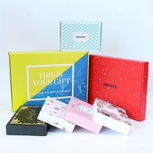 Buy cheap Customized Logo Black Gloss Lamination Corrugated Gift Paper Mailer Box Packaging from wholesalers