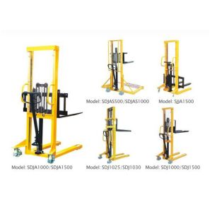 Flexible Manual Hydraulic Stacker , Manual Stacker Pallet Truck 1235mm ​Turning