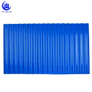 Buy cheap UPVC Spanish Roof Tiles 1.5mm to 2.8mm Thickness Custom Length from wholesalers