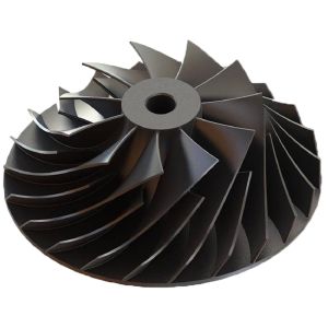 CNC Aluminum Parts High Precision Anodized Centrifugal Pump Impeller