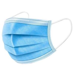 Buy cheap Adult Disposable Face Mask Blue And White Flexible Adjustable Earrings product