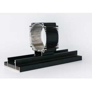 Buy cheap Custom Extruded Aluminum Industrial Profile Motor Housing T5 from wholesalers