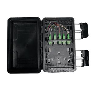 Buy cheap 8Core 16Core Fiber Optic Terminal Box FC / LC PLC Splitter Box IP65 from wholesalers