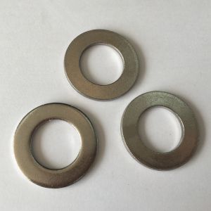 Yellow Custom Heavy Duty Flat Washers , Colored Extra Thick Flat Washers
