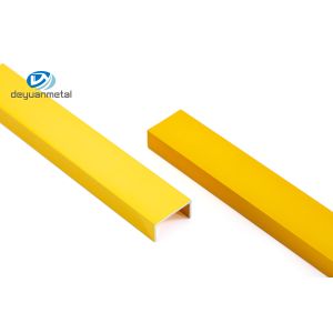 Buy cheap T5 6063 Aluminium U Section Extrusion Anodized Surface 2.5m Length from wholesalers