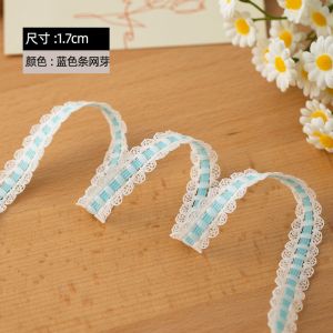 Buy cheap 1.7cm Weaved Lace Edge Polyester Elastic Bra Strap Ribbon For Garment Accessories from wholesalers