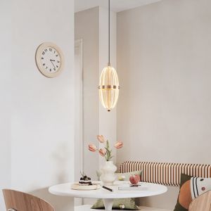 Creative Aluminum Small Pendant Lamp Raised Lowered Creative Simple Modern