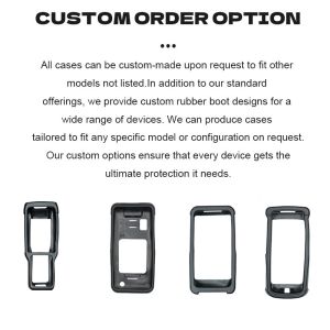 Buy cheap Durable Protective Rubber Case For Zebra MC2200 / MC2700 Anti-Slip & Drop-Resistant Warehouse Operations from wholesalers