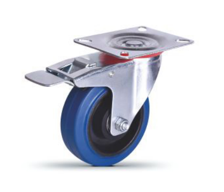 Buy cheap 75mm 100mm Caster Wheels Industrial High Elasticity TPR Caster Wheel from wholesalers