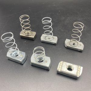 Buy cheap Manufacturer Custom Size Electrical Galvanized Channel Spring Nuts from wholesalers