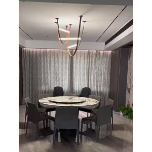 Buy cheap Handmade Leather LED Modern Chandelier ForLiving Room from wholesalers