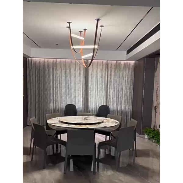 Quality Handmade Leather LED Modern Chandelier ForLiving Room for sale