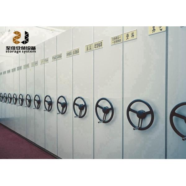 Buy cheap Cold Roll Steel Mobile Shelving Systems Knock Down Structure from wholesalers