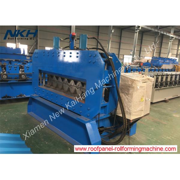 Buy cheap Hydraulic Curving Metal Roof Roll Forming Machine 1200mm Cover Width With Siemens Servo Motor from wholesalers