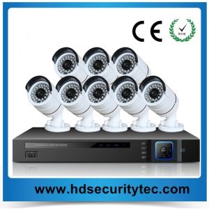 Buy cheap 8CH realtime 1080p TVI DVR Kits with 8*2Mp TVI cameras by browser and mobile app product