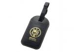 Buy cheap Gold Stamping PU Leather Travel Luggage Tag With Buckle Strap Advertising Gift from wholesalers
