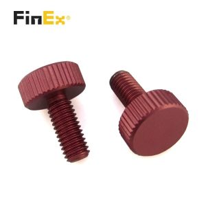 Buy cheap Custom M2 M3 M5 M6 Aluminum Brass Knurled Thumb Screw with Metric Measurement System from wholesalers