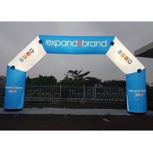 Buy cheap Customized Race Advertising Gate Airtight Events Air Archway Inflatable Start Finish Arch from wholesalers
