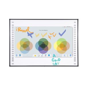 Buy cheap 86 Inch Infrared Interactive Whiteboards work with projector With Ceramic/ Nano Surface from wholesalers