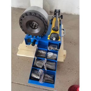1 Inch Versatile Manual Hose Crimping Machine Featuring Steel Components /