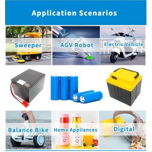 UN38.3 Lithium 18650 Rechargeable Battery , BMS 2000mAh Lithium Battery