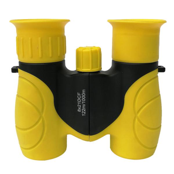 Buy cheap 8x21 DCF Yellow Binoculars Telescope CE / FCC / RoHs Certified from wholesalers