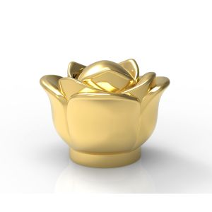 Buy cheap Flower Shaped Customized Logo Premium Glossy Square-Shaped Cap Perfume Cap for Fea 15 from wholesalers