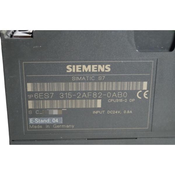 SIEMENS 6ES7315-2AF82-0AB0 SIMATIC S7-300, CPU 315-DP EXPANDED TEMPERATURE RANGE